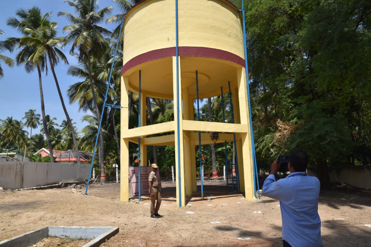 Residents in rural parts of Erode are dependent on the OHT water supply system.