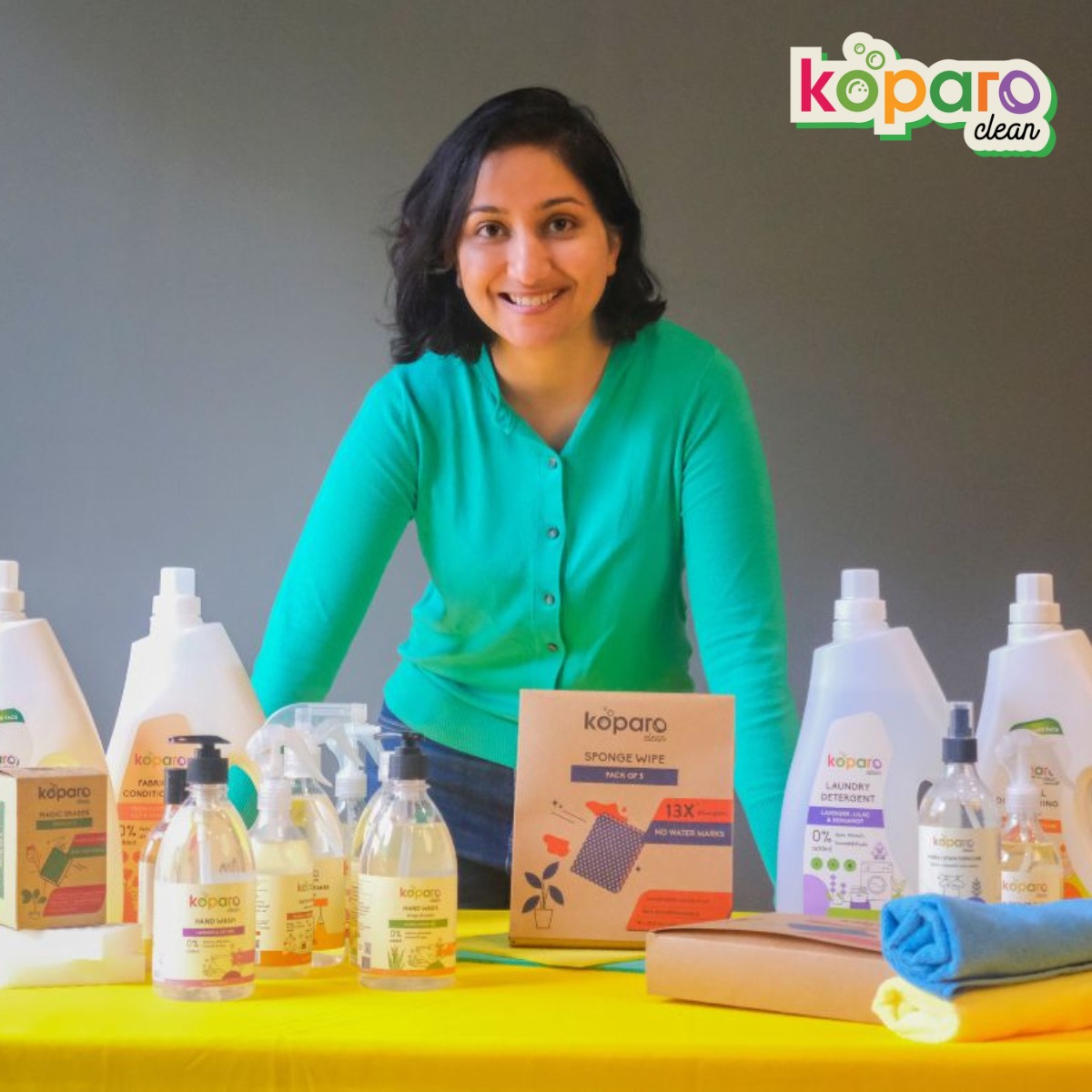 Koparo is made using natural ingredients and avoids harmful chemicals