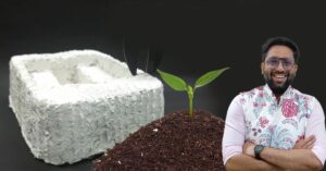 IIT Kanpur Startup’s 'Mushroom' Thermocol Can Double Up As Fertiliser