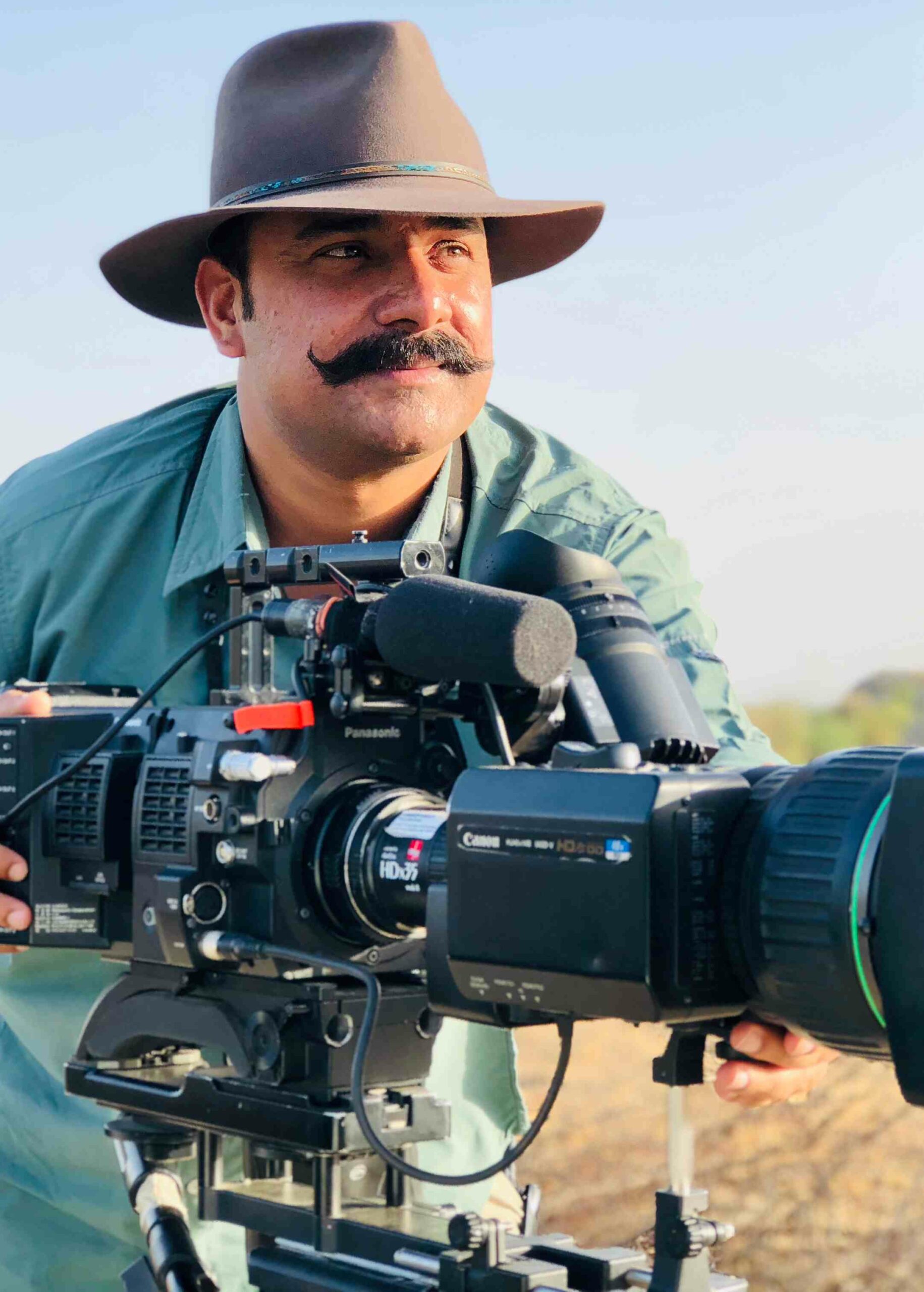 Shatrunjay Pratap Singh is a filmmaker and conservation in Bera, Rajasthan