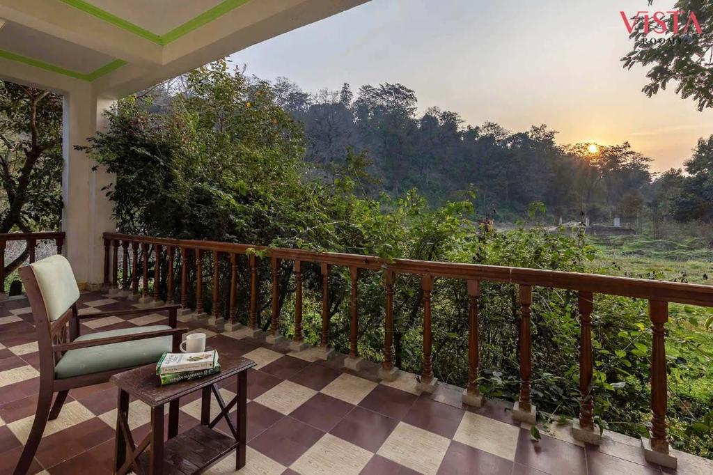 The Ranger's Lodge is located on the southern periphery of the Corbett Tiger Reserve