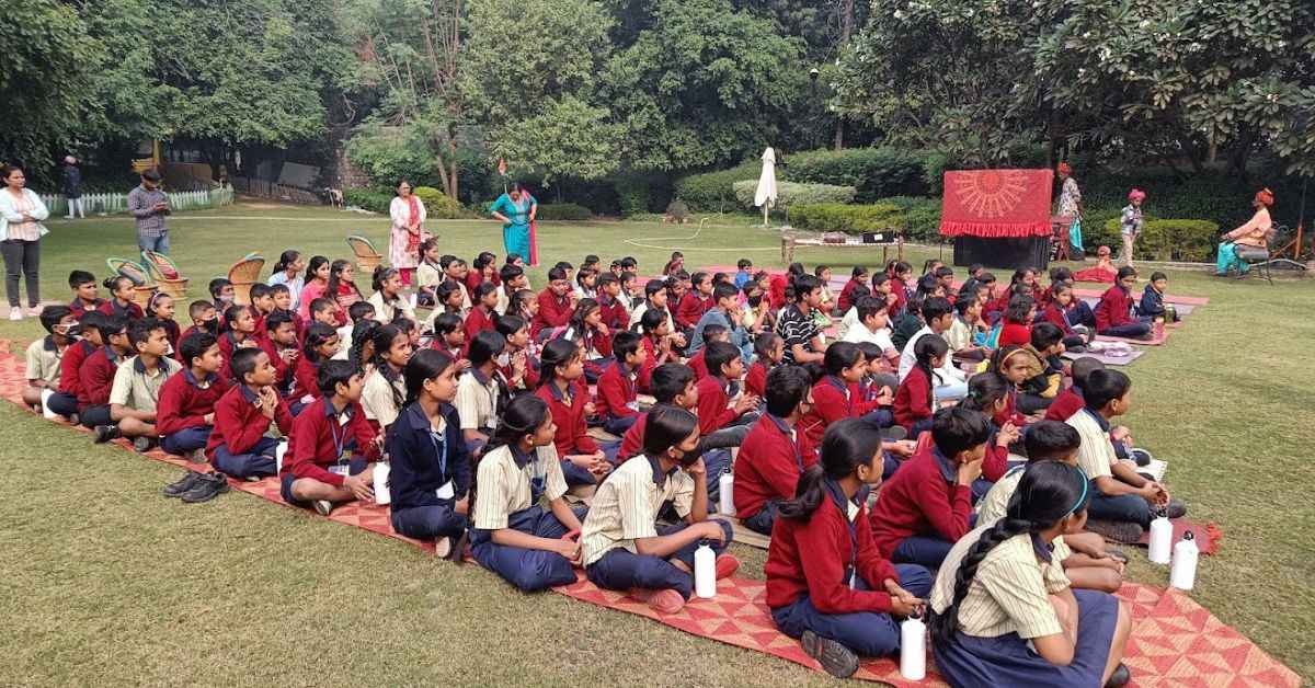 The students who study at Nayi Disha are trained to appear for entrances to public schools around Gurugram after Class 5