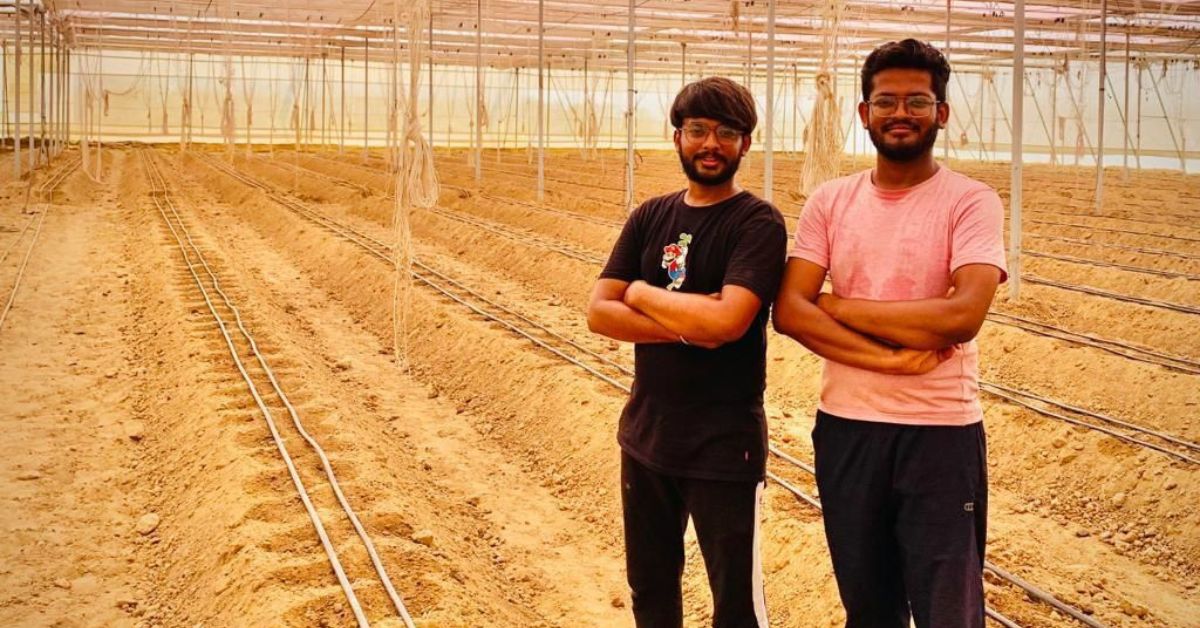 Ayush and Rishabh Gupta, founders of A33 Mushroom Farms