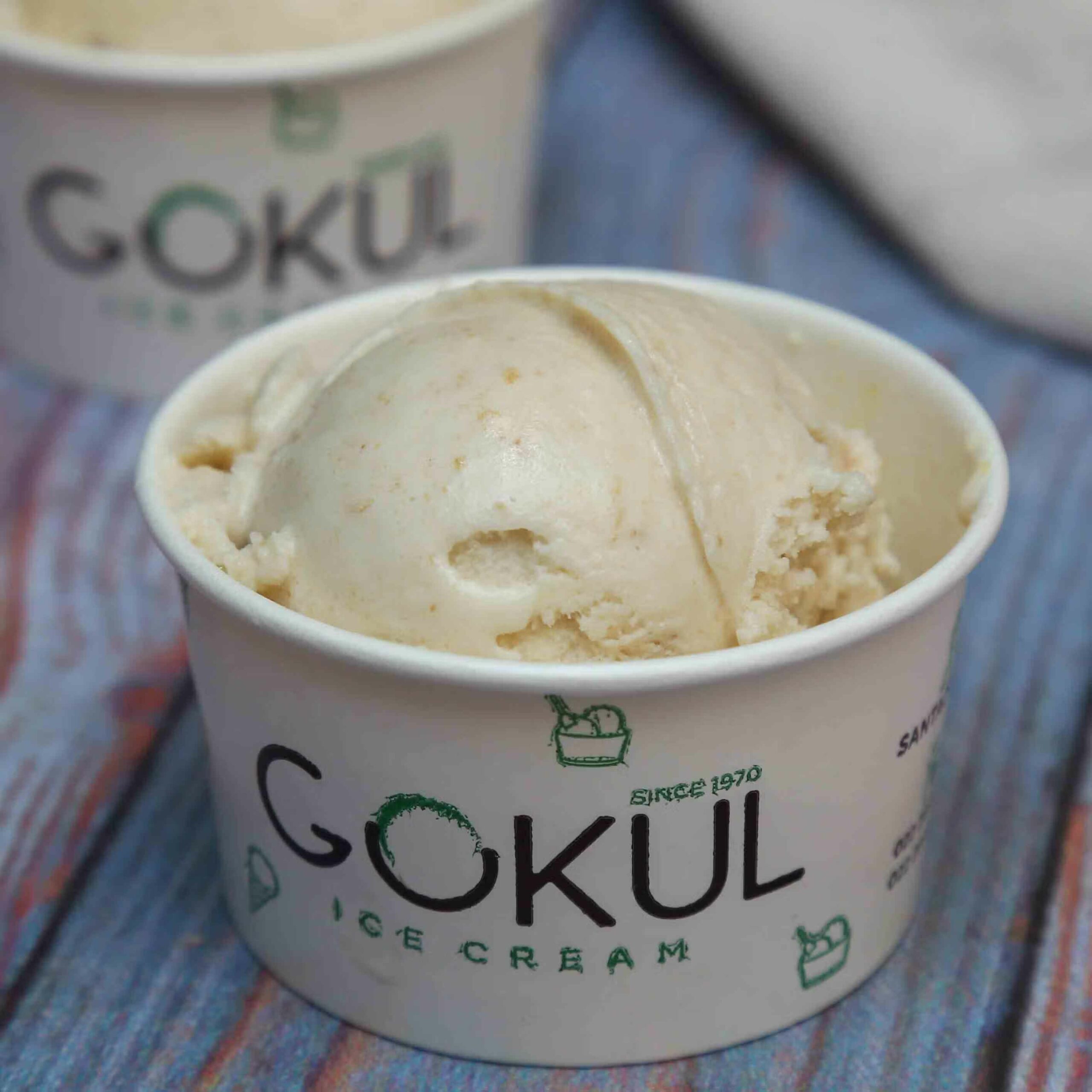 El helado Gokul es popular por la consistencia en el sabor que la marca ha mantenido desde 1970.