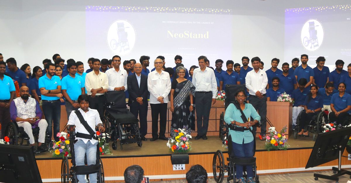 IIT-M’s Groundbreaking Innovation Helps Wheelchair Users Stand With The Press of a Button