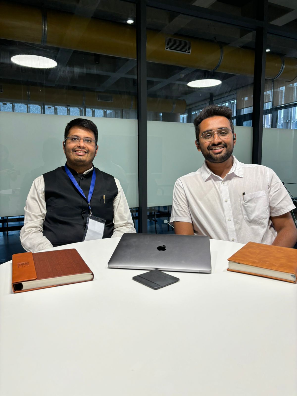 Kanishka and Raj founded WeHear in 2021