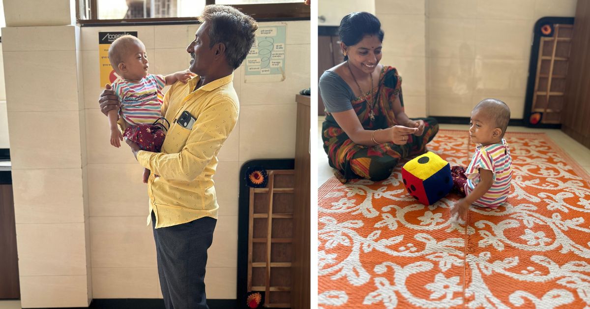 Vanshika has been living at the Access Life Mumbai centre for months now and undergoes chemotherapy at intervals