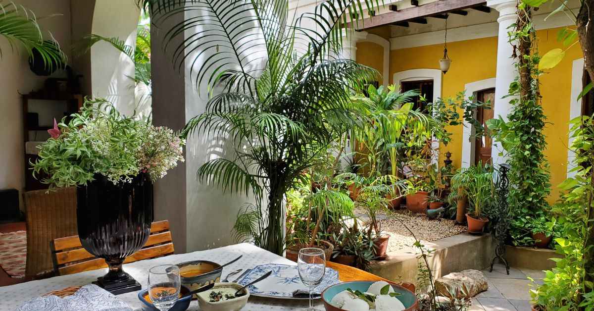 The Gratitude Heritage homestay in Puducherry is a quiet haven for travellers who are looking to immerse themselves in the calm of the city