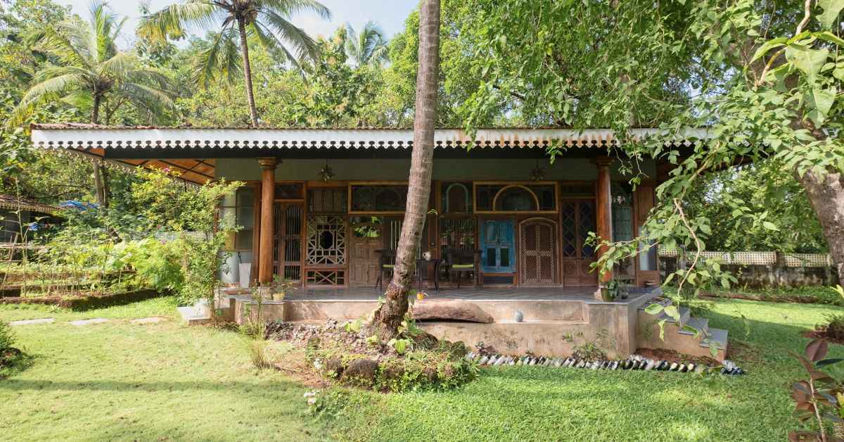 The Parijaat Goa homestay is a sustainable property in Goa's Anjuna