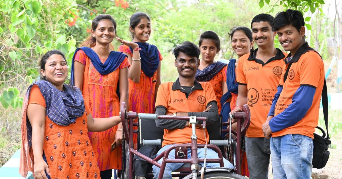The NGO helps people with disability find jobs. 
