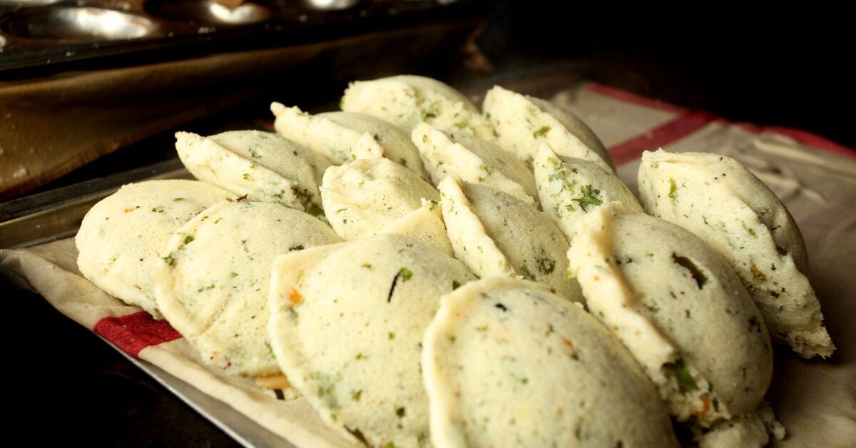 The rava idlis at Mavalli Tiffin Rooms are a popular speciality on their menu,