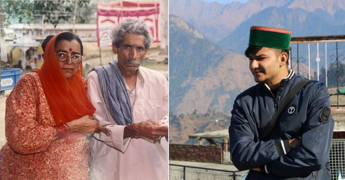 To sustain this large family, Ankush says his grandfather would peddle clothes door to door.