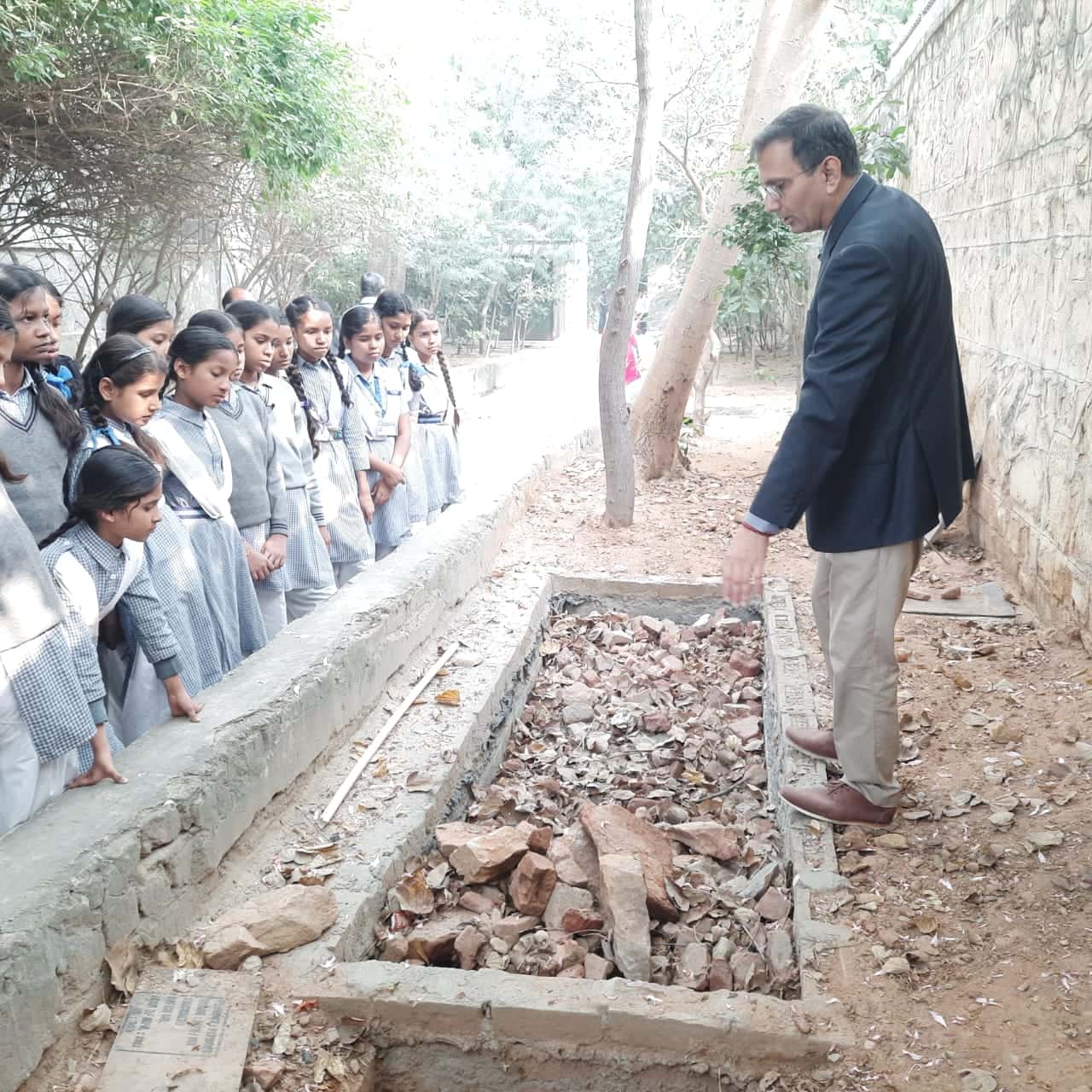 Prashant recycles greywater in schools