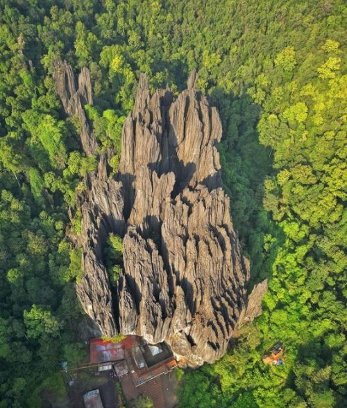 The Yana caves in Karnataka attract tourists for the rock outcrop formations,