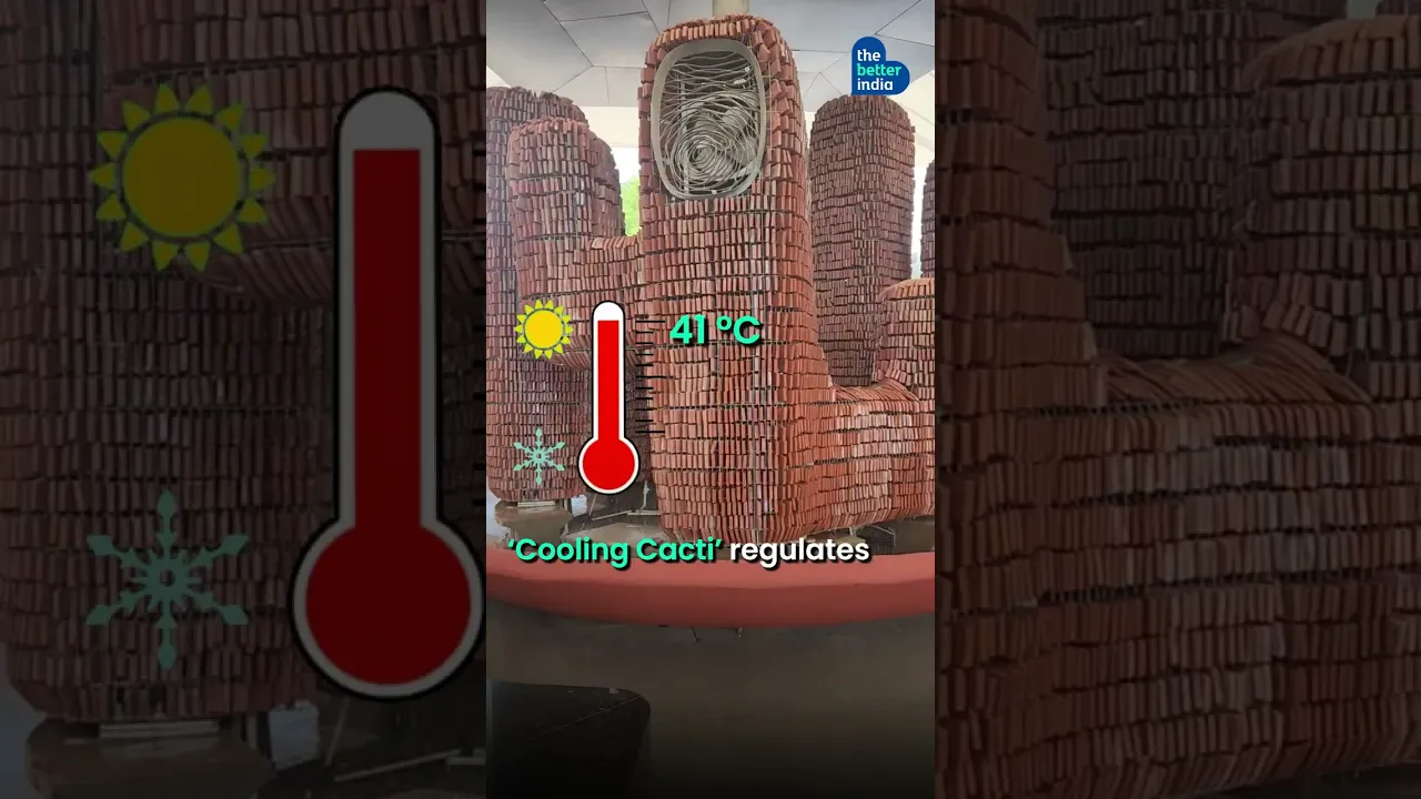 Eco friendly AC at Ahmedabad Airport #shorts #viral - The Better India