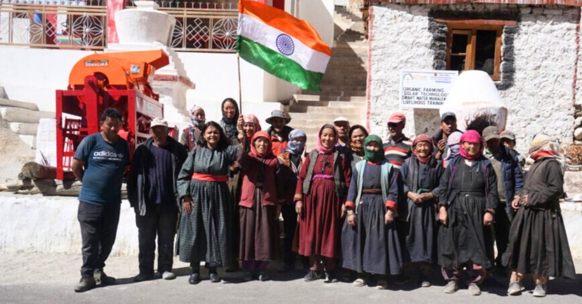 Neha Upadhyaya has dedicated the last decade to helping the women framers of Ladakh through her initiative Guna Organics,