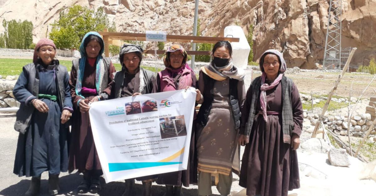 The women farmers of Ladakh now have access to oil, water and better policies because of Upadhyaya's advocacy,