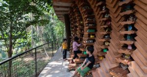Watch: Lego Blocks Inspired This Kerala Architect to Build a Wall Using 6200 Discarded Toys
