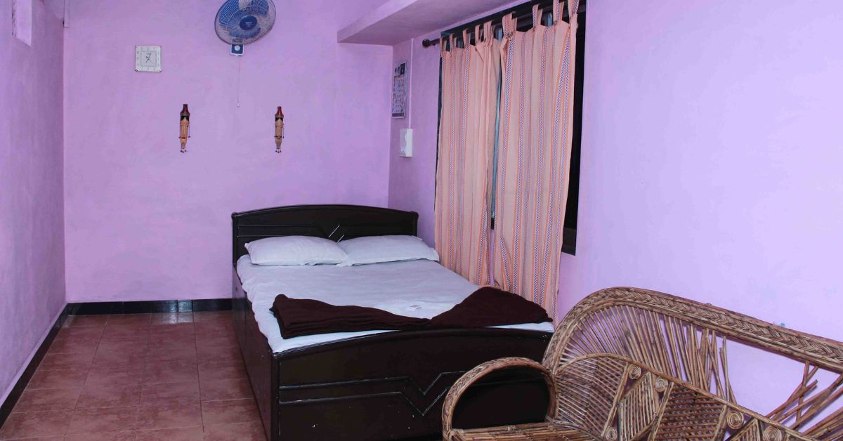 The homestay has authentic rooms with one even being a mud room without air conditioning,