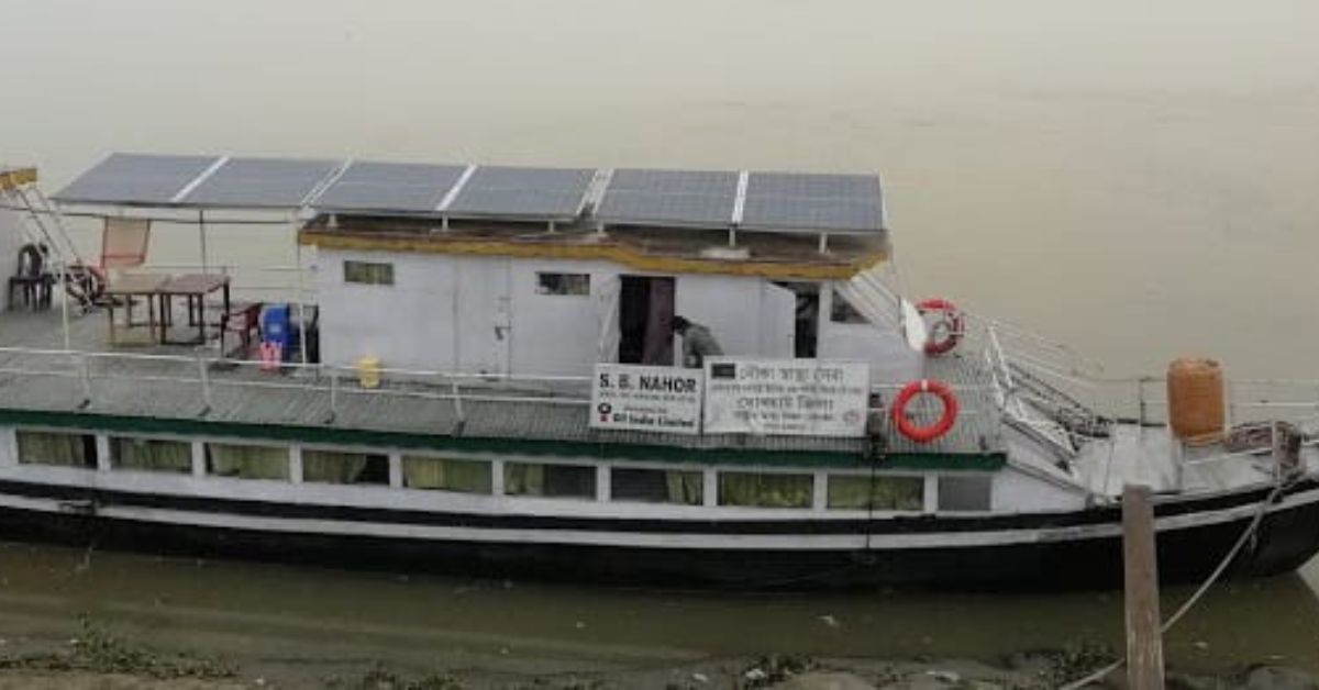 Riturekha says that with solar energy, the crew has an uninterrupted power supply for a long time.