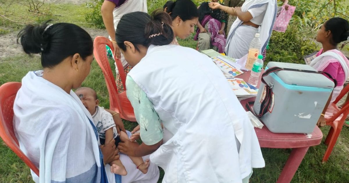 These boat clinics are equipped with vaccines for newborn babies to protect them from measles, Japanese encephalitis, polio, etc.