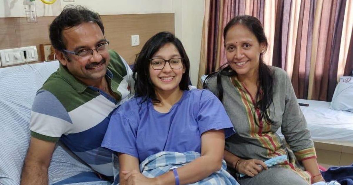 Sakshi's treatment spanned 20 days in the ICU, six months in post-operative care and two years of physiotherapy