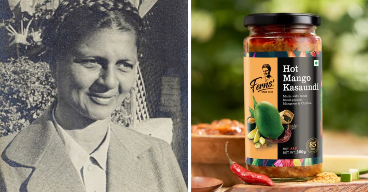 Nataline Fernandes started Ferns' Pickles whose range of offerings was loved by the Britishers too,