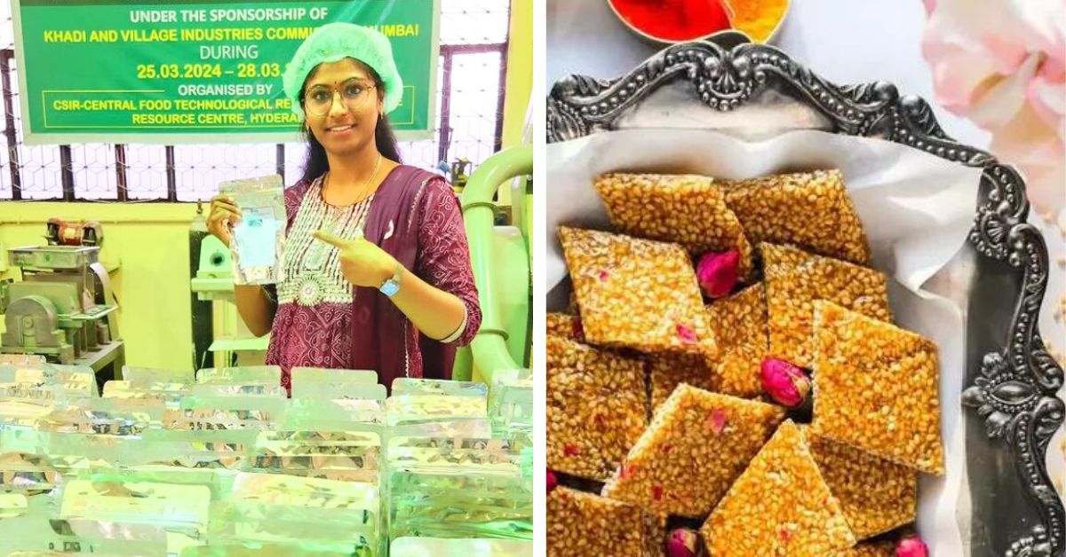 Keerthana’s startup 9Nutz offers a range of millet-based sweets and chikkis.