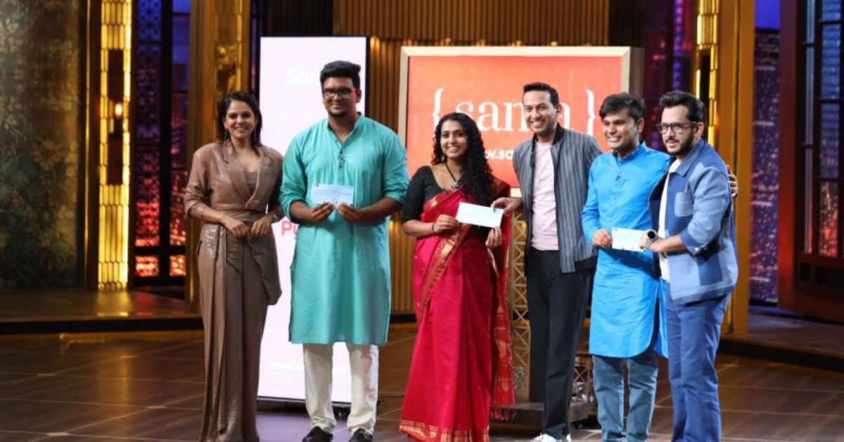 Sama was featured in the Shark Tank India season 3 and bagged a deal of Rs 1 crore. 