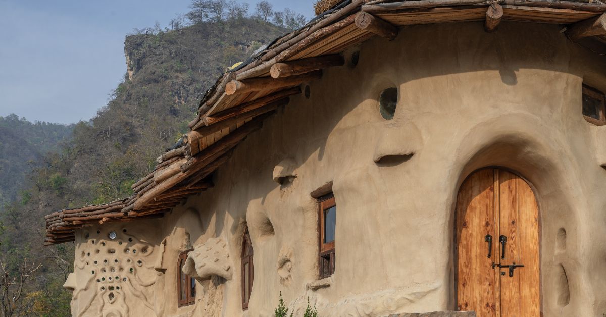 Tiny Farm Fort is a sustainably built homestay in Rishikesh, Uttarakhand,