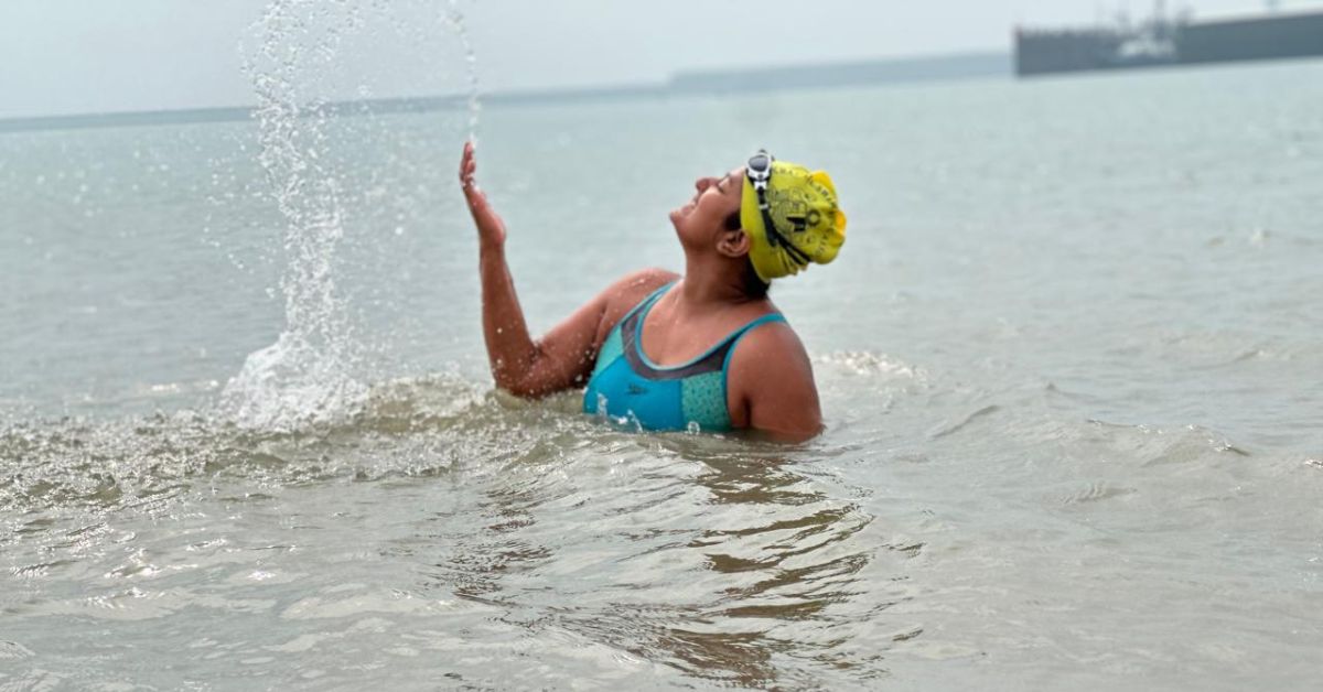 Tanvi found happiness in swimming