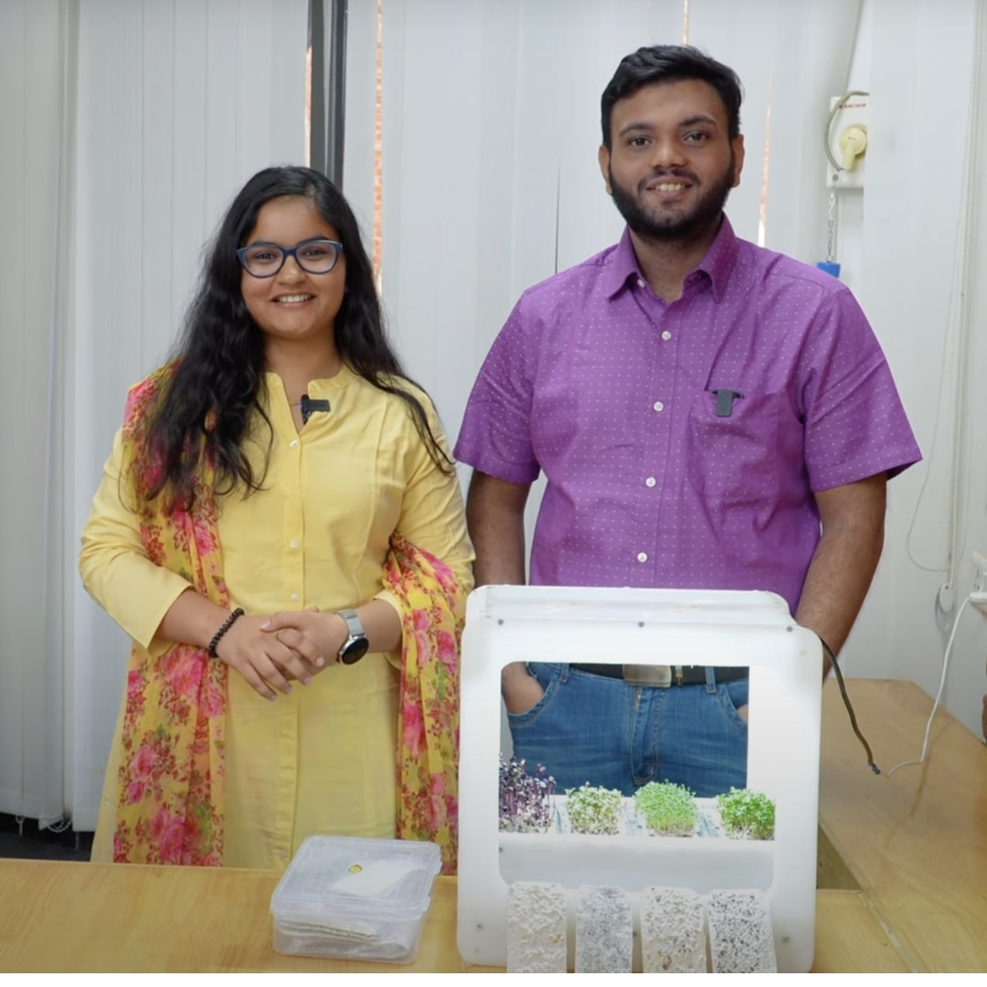 Snehal and Sayak, Founders of SS Agriqulture 