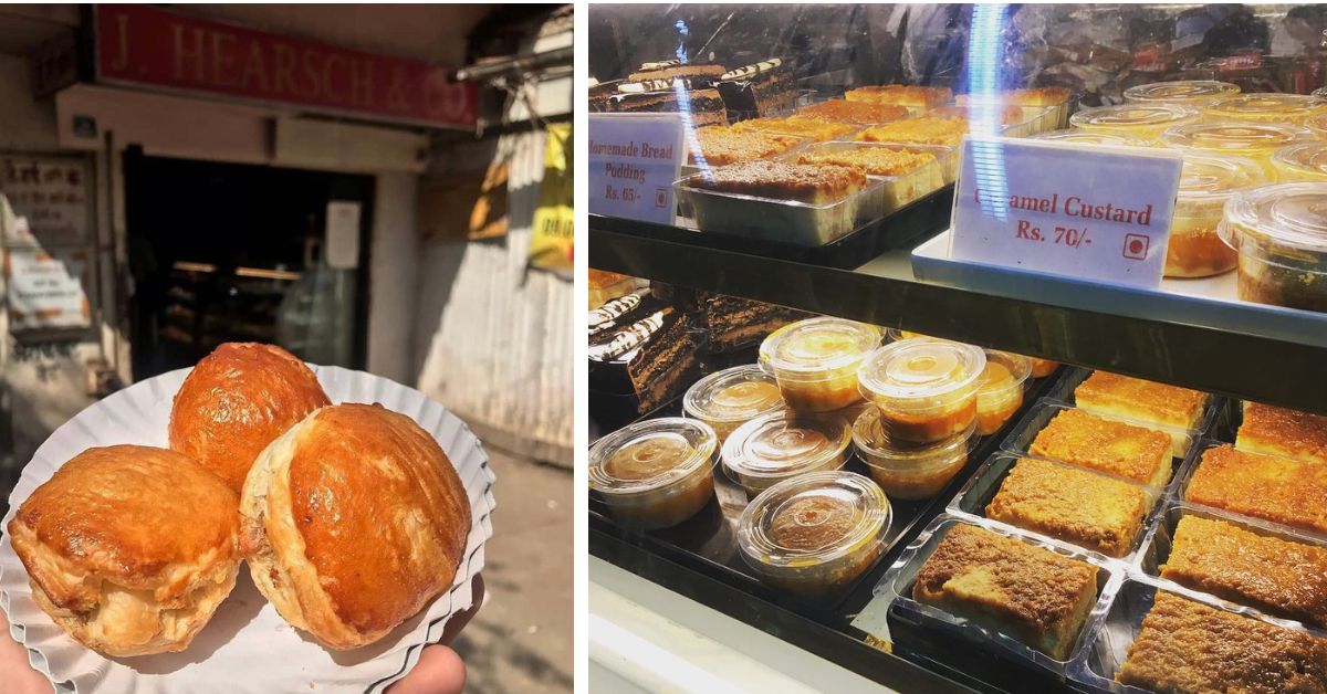 The Hearsch bakery in Mumbai's Bandra suburb offers a range of finger foods and desserts, 