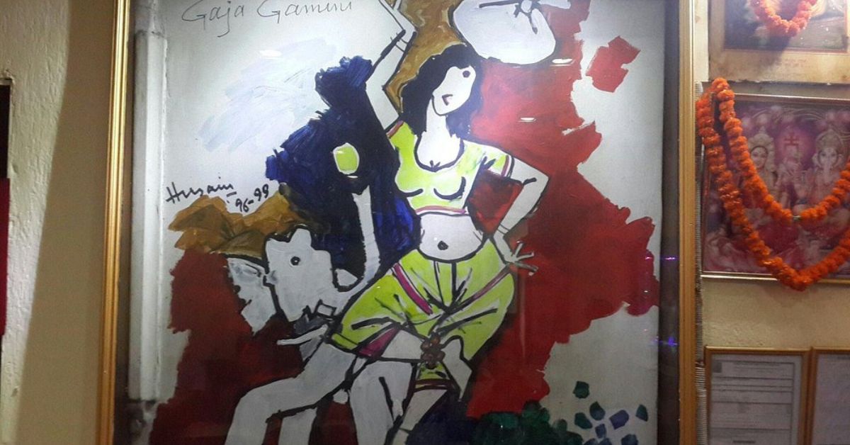 Azad Hind Dhaba off National Highway 6 was a favourite of painter M F Husain