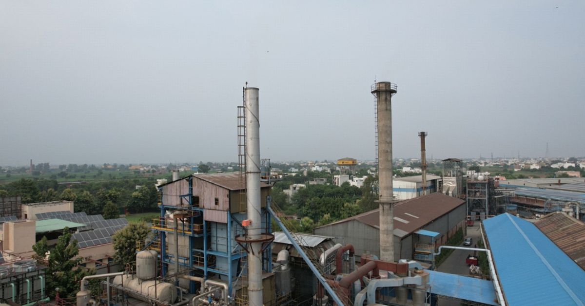 The waste-to-energy plant at Hapur converts biomass into thermal energy 