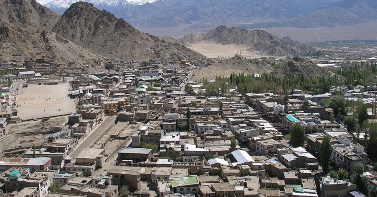 Overview of Leh Town: Climate change is wreaking havoc on the region's groundwater 