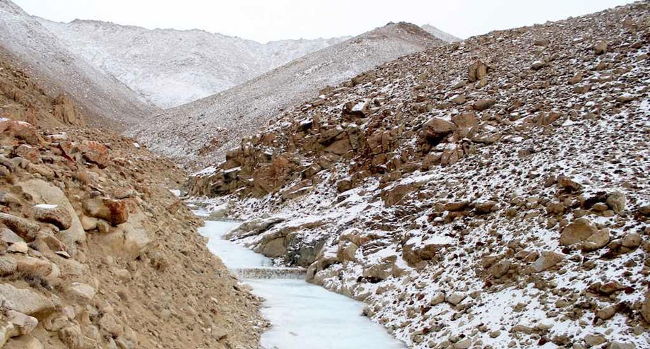 Leh's groundwater gets recharged by snowmelt