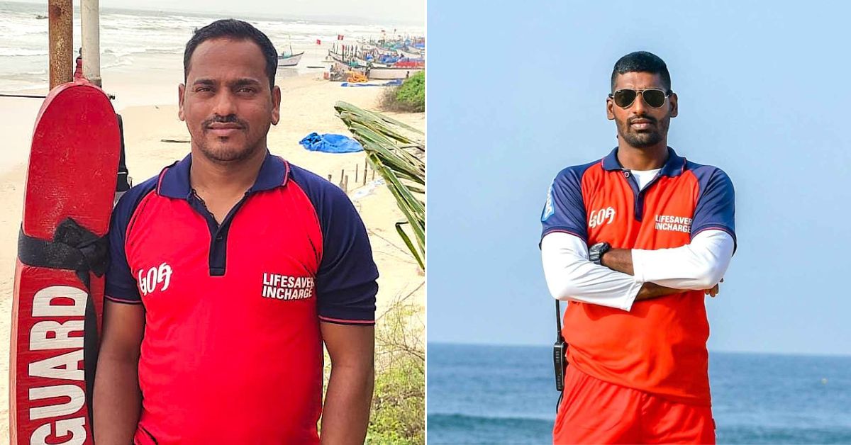 Lifeguards - Shashikant Jadhav and Ashwin Ghag.