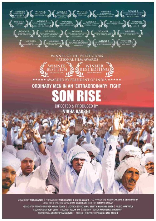 Son Rise (2019) is a documentary film by award-winning filmmaker Vibha Bakshi that highlights the men challenging patriarchy in Haryana