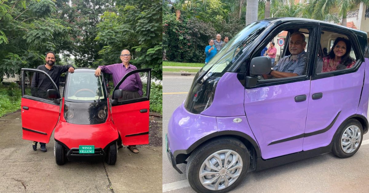 Father-Son Duo's Electric Micro-Car Could Redefine Personal Mobility in India