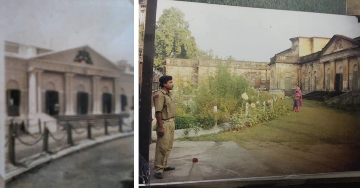 The 300-year-old palace was in a state of disrepair after the death of Raja Kamalaranjan Roy in 1993 