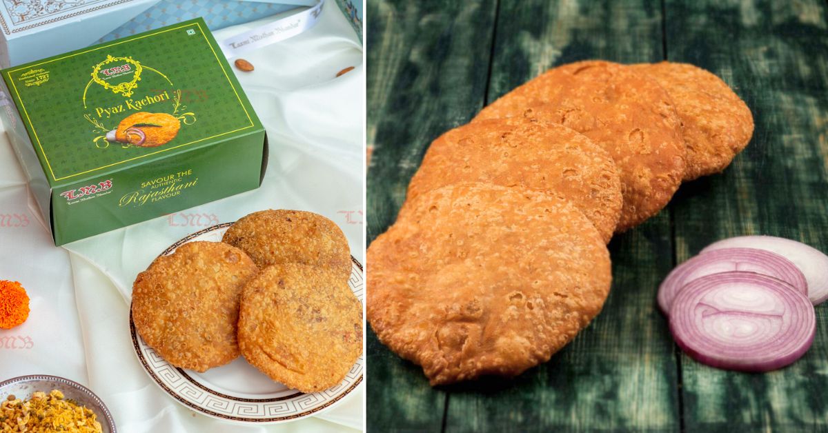 The pyaaz kachoris at Laxmi Misthan Bhandar are among the favourite on the menu