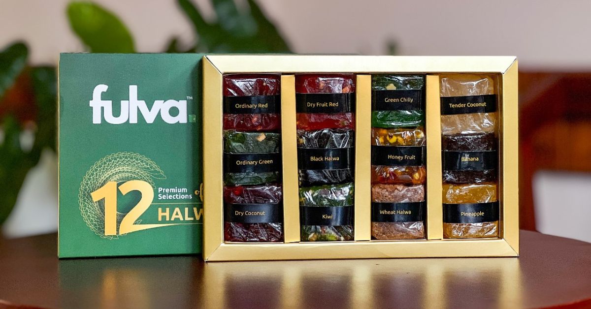 A combo box, that features 12 premium varieties of Kozhikoden halwa