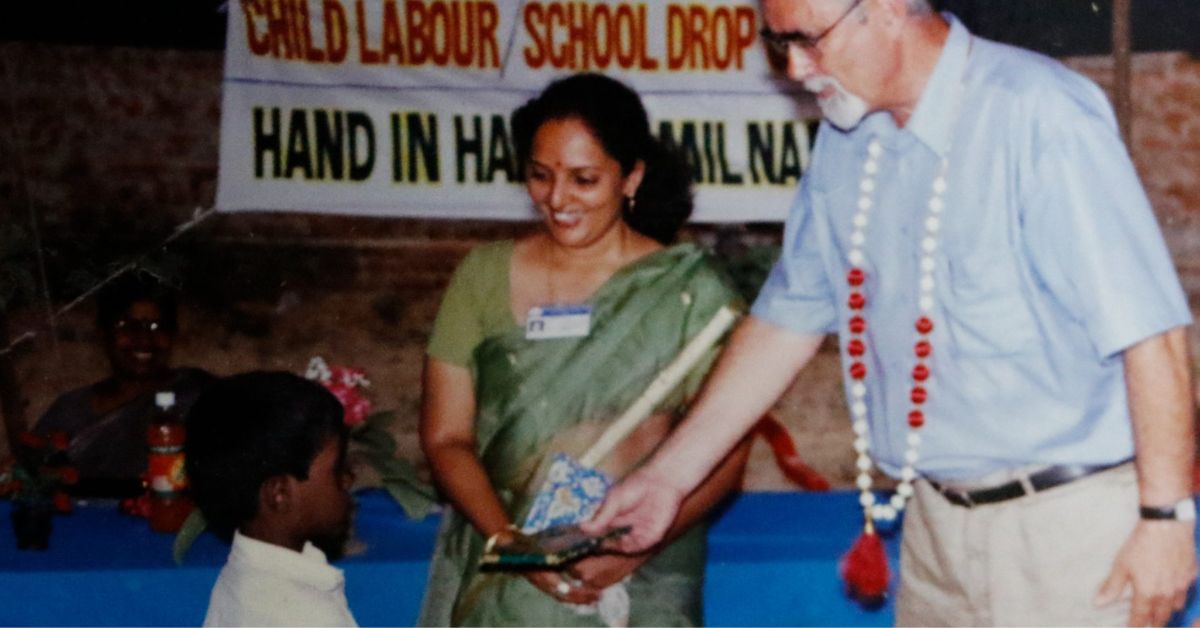 A charity drive from the early days of the NGO