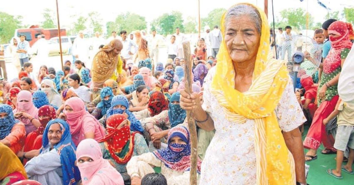 Sunil Jaglan encouraged women to be a part of khap panchayats in Bibipur to participate in village decisions 