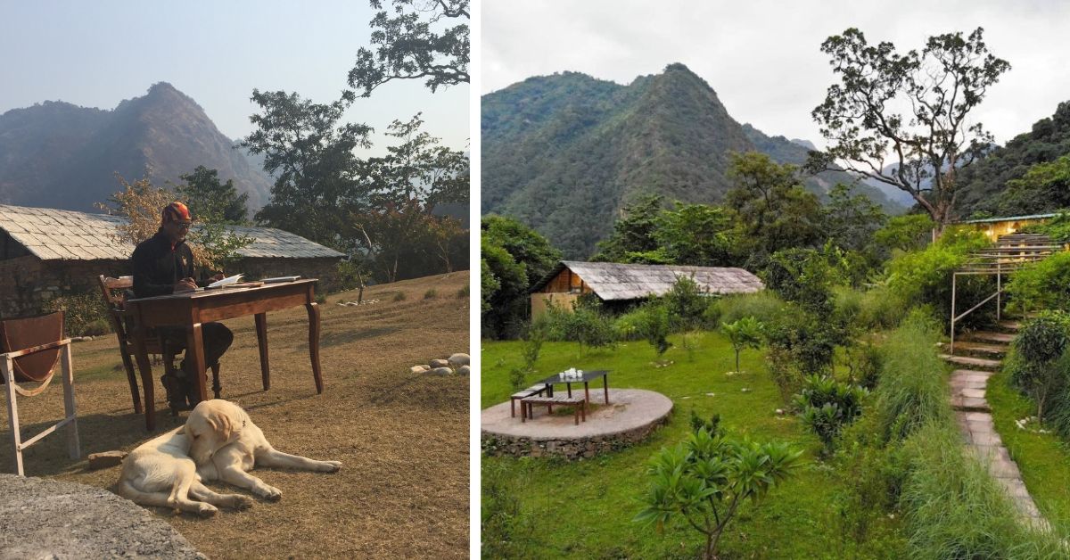 From the thousand plus trees on the land to the waste management system, Aashraya on the Ganga is like a universe of self-sufficiency