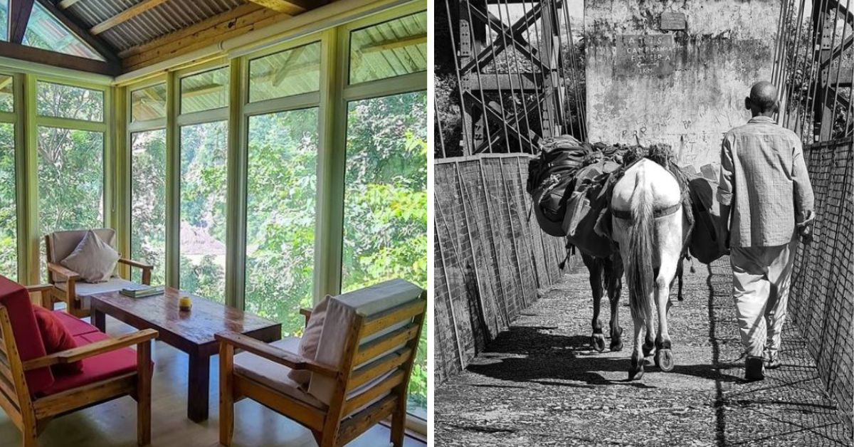 The road to Aashraya is a long and winding one that involves a 2.2 km trek