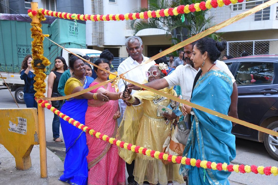 Ribbon cutting for a 'Street Reopening'