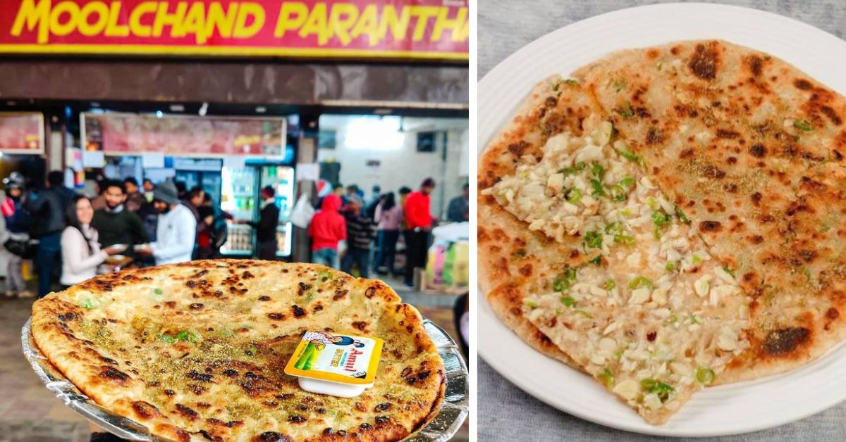 Moolchand Parantha in Delhi has been around for close to half a century and serves some of the most delicious and authentic parathas 