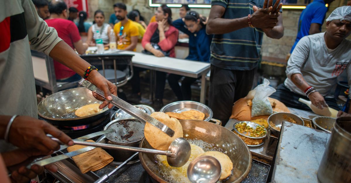 Paranthe Wali Gali in Delhi is a foodie's paradise with several outlets offering inventive takes on the iconic paratha